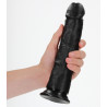 Real Rock Ultra Skin Gode Curved Strong 23 x 5.5cm Noir